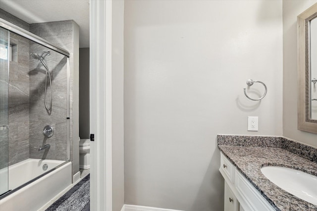 59 N Berryline Cir, Spring, TX 77381 - bathroom with vanity and enclosed tub / shower combo