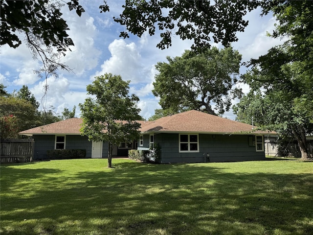 6202 Simsdale St, Houston, TX 77087 - rear view of house with roof with shingles