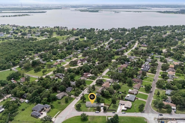 200 Burnett Dr, Baytown, TX 77520 - aerial view of residential area with a nearby body of water