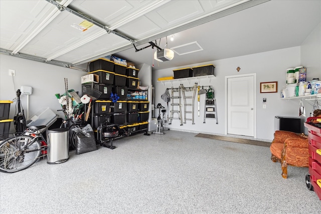 23502 Glenbuck St, Spring, TX 77373 - garage with a garage door opener