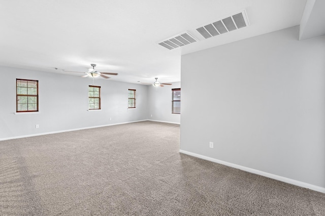 18203 Park Sage Ct, Cypress, TX 77433 - carpeted spare room featuring ceiling fan and baseboards