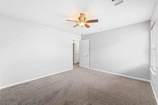 18203 Park Sage Ct, Cypress, TX 77433 - unfurnished bedroom with carpet and a ceiling fan