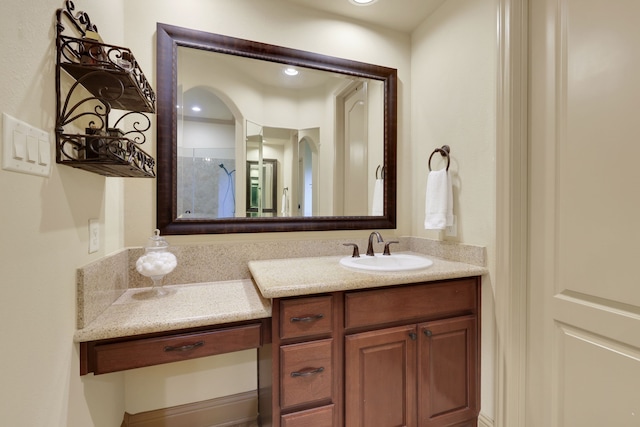 21311 Fairhaven Meadow Dr, Cypress, TX 77433 - full bath featuring vanity and a shower