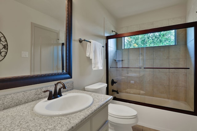 21311 Fairhaven Meadow Dr, Cypress, TX 77433 - full bathroom with vanity and shower / bath combination with glass door