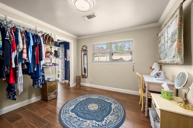 13306 Boca Raton Dr, Houston, TX 77069 - walk in closet with wood finished floors