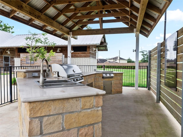 103 Lakeshore Ct, Clute, TX 77531 - view of patio / terrace featuring area for grilling