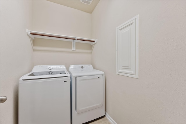 20726 Ranch Mill Ln, Cypress, TX 77433 - washroom with independent washer and dryer