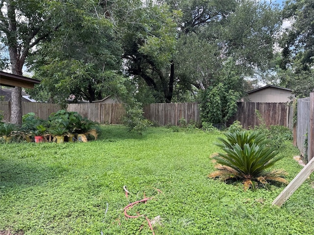 9227 Vanwood St, Houston, TX 77040 - view of fenced backyard