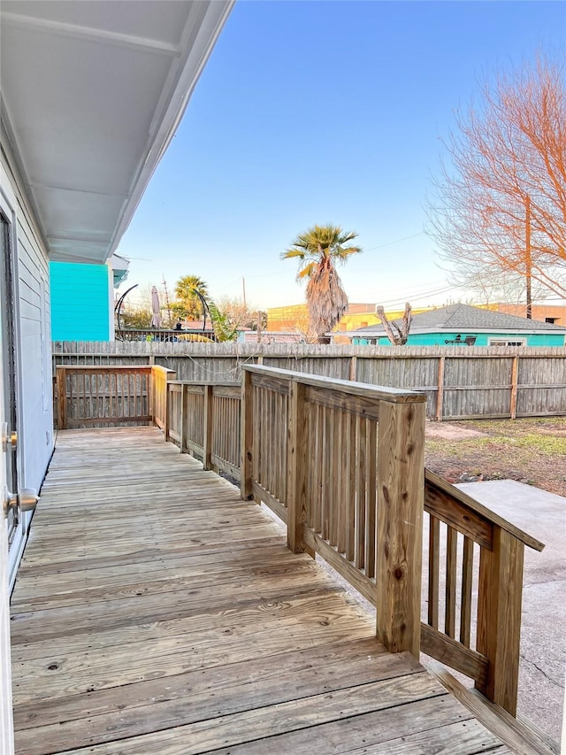2328 Wimcrest St, Galveston, TX 77551 - view of deck