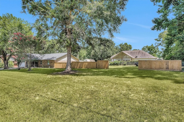 202 Twin Harbors Dr, Onalaska, TX 77360 - view of yard