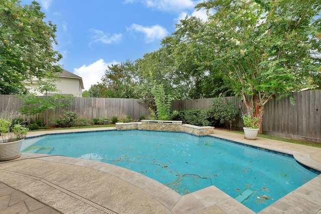 13603 Sand Mountain Ln, Houston, TX 77044 - view of pool featuring a fenced backyard