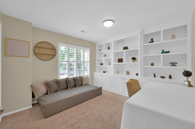 46 Lightwood Trce, The Woodlands, TX 77382 - home office with light colored carpet