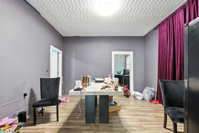 208 S Cloud St, Wharton, TX 77488 - home office featuring wood finished floors