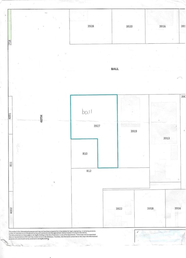 3927 Ball, Galveston, TX 77550