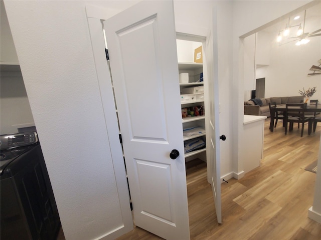 95 Red Tip Ln, Brenham, TX 77833 - pantry with washer / dryer