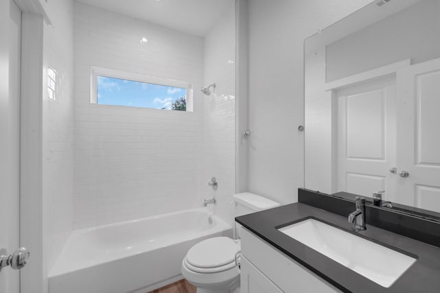 734 W Donovan St, Houston, TX 77091 - bathroom with vanity and shower / tub combination