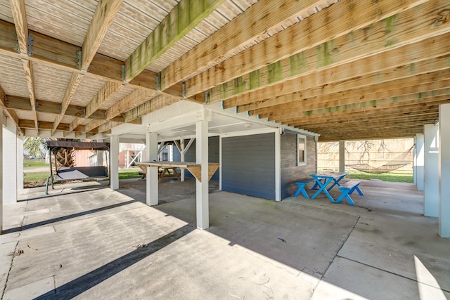 4211 Surf Dr, Galveston, TX 77554 - view of patio / terrace
