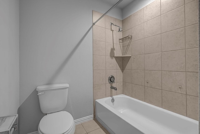 285 Rd 66121, Dayton, TX 77535 - bathroom with tile patterned flooring and shower / bathtub combination