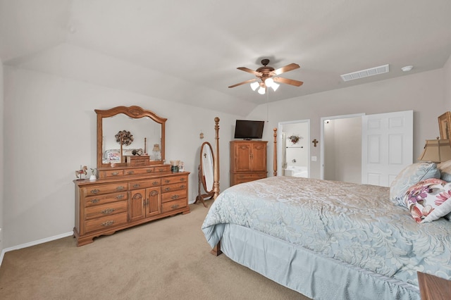 30302 Castle Forest Dr, Spring, TX 77386 - bedroom with light carpet and a ceiling fan