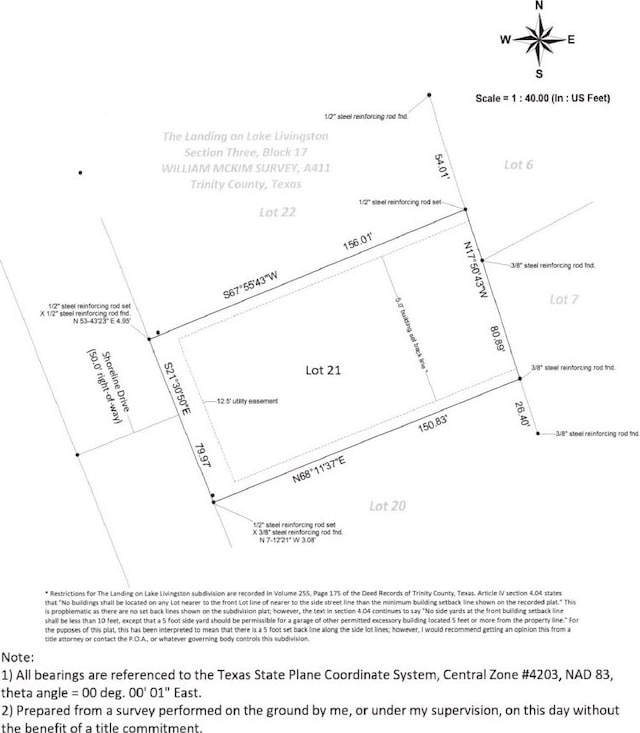 0 Shoreline Dr, Trinity, TX 75862