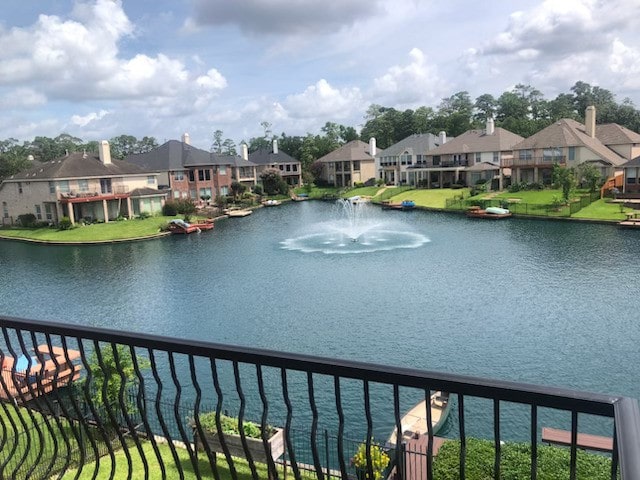 11938 Galentine Pt, Cypress, TX 77429 - water view with nearby suburban area