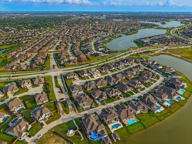 18011 Brazos River Cir, Cypress, TX 77433 - view of property location featuring a nearby body of water and nearby suburban area