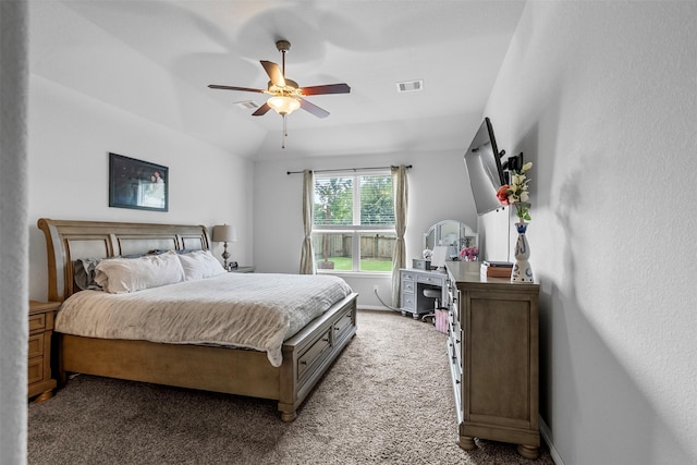 12137 Pearl Bay Ln, Conroe, TX 77304 - bedroom with carpet floors and a ceiling fan