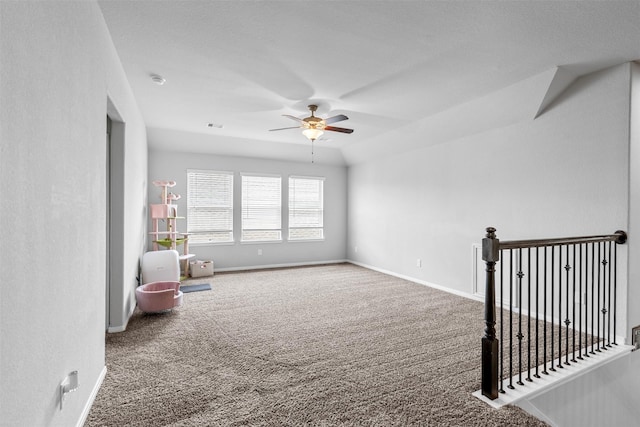 12137 Pearl Bay Ln, Conroe, TX 77304 - carpeted spare room featuring ceiling fan and baseboards