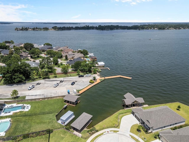 12137 Pearl Bay Ln, Conroe, TX 77304 - bird's eye view of a nearby body of water