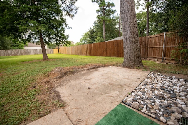 17106 Spring Creek Forest Dr, Spring, TX 77379 - fenced backyard featuring a patio
