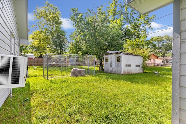 7202 Pinetex Dr, Houston, TX 77396 - view of yard featuring a storage unit