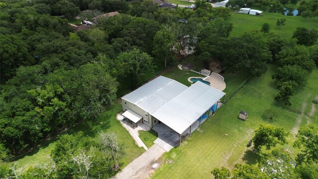 6709 Jay Rd, Hitchcock, TX 77563 - view from above of property