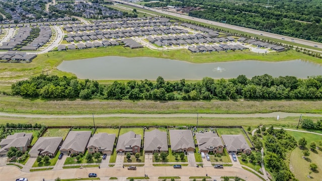 6914 Arcadia Meadow Ct, Richmond, TX 77407 - aerial view of residential area with a large body of water