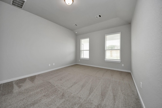 15819 Walnut Leaf Ln, Cypress, TX 77429 - spare room featuring lofted ceiling and carpet floors