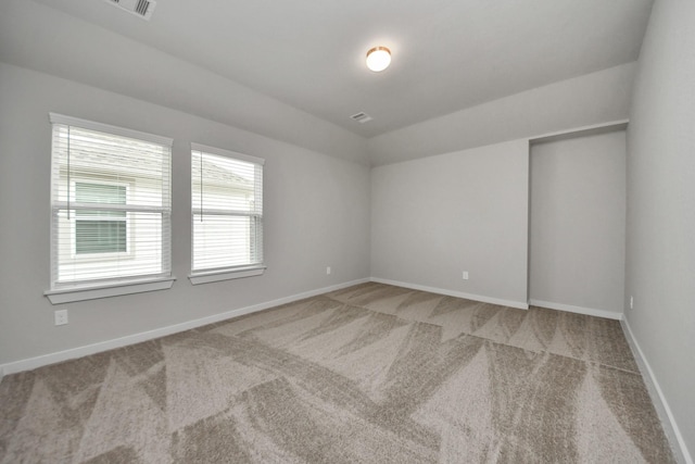 15819 Walnut Leaf Ln, Cypress, TX 77429 - carpeted spare room with baseboards and vaulted ceiling