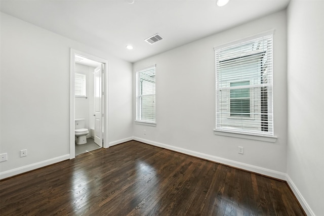 4106 Schuler St, Houston, TX 77007 - spare room featuring wood finished floors and recessed lighting