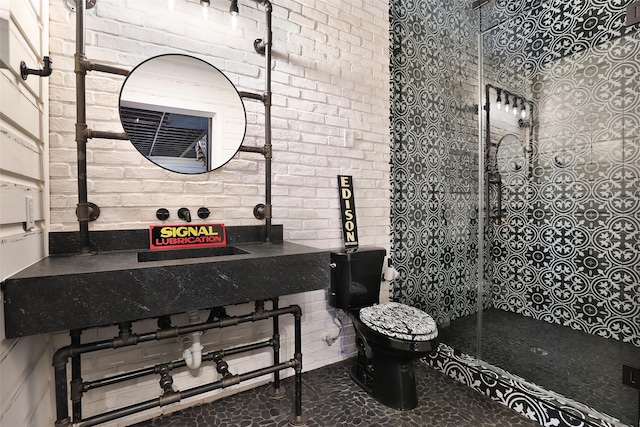1435 Fm 1463rd Rd Unit C14, Katy, TX 77494 - bathroom with toilet and a shower stall