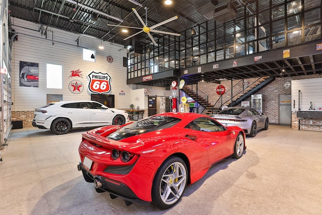 1435 Fm 1463rd Rd Unit C14, Katy, TX 77494 - garage with ceiling fan