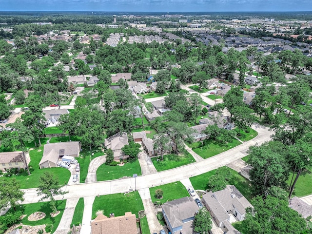 510 Shenandoah Dr, Shenandoah, TX 77381 - aerial view of property's location with nearby suburban area