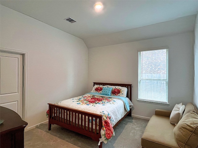 19022 Palizzi Ridge Ln, New Caney, TX 77357 - bedroom featuring carpet floors and lofted ceiling