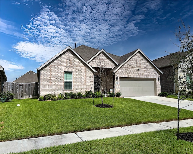 19022 Palizzi Ridge Ln, New Caney, TX 77357 - single story home featuring brick siding, an attached garage, and driveway