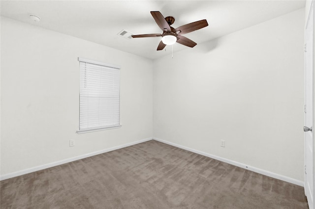 11642 Bodark Valley Ln, Houston, TX 77038 - carpeted spare room with a ceiling fan and a smoke detector