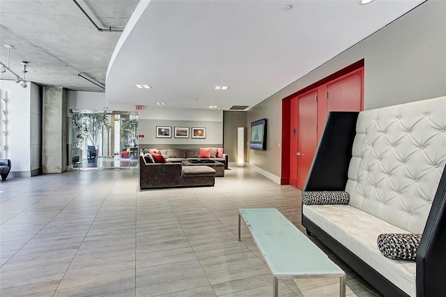 1901 Post Oak Unit 302, Houston, TX 77056 - community lobby with recessed lighting
