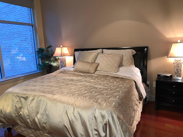 1901 Post Oak Unit 302, Houston, TX 77056 - bedroom featuring wood finished floors