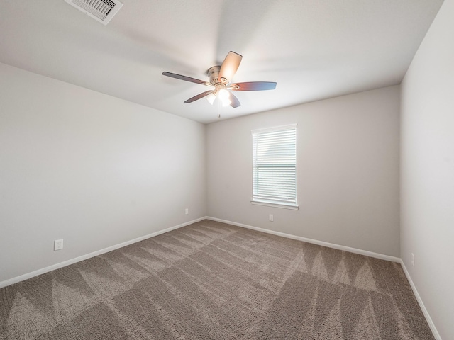 12519 Crathie Dr, Humble, TX 77346 - carpeted empty room with a ceiling fan and baseboards