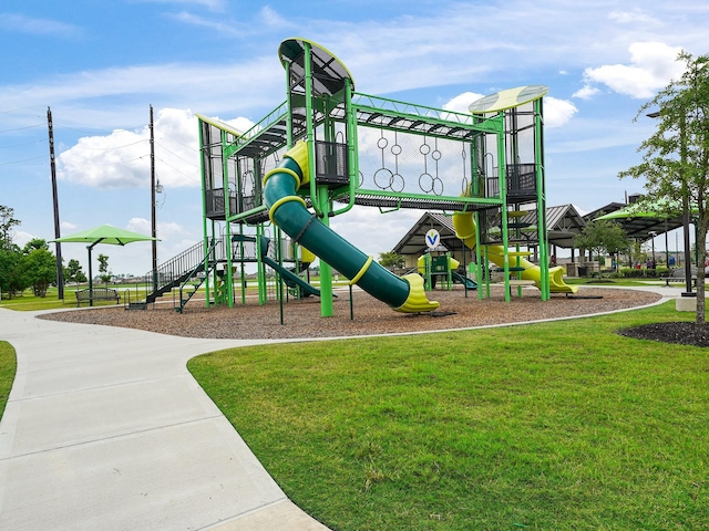 12519 Crathie Dr, Humble, TX 77346 - community play area with a yard