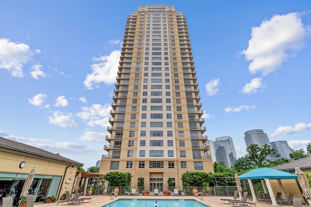 1100 Uptown Park Blvd Unit 23, Houston, TX 77056 - community pool featuring a patio