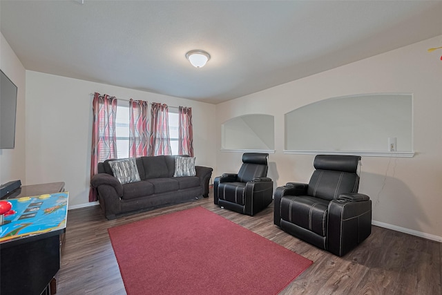 10434 Lake Of The Ozarks Dr, Humble, TX 77396 - living area featuring wood finished floors