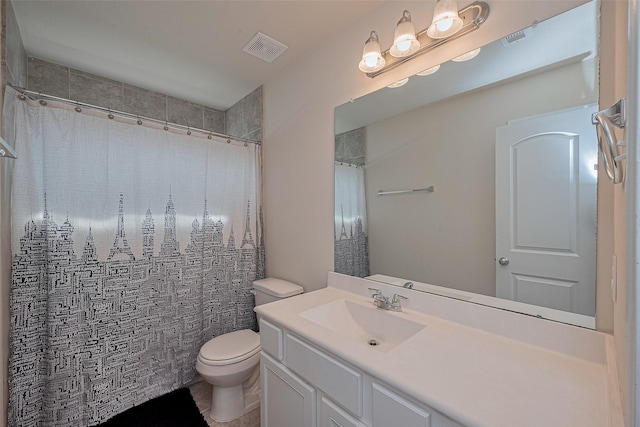 10434 Lake Of The Ozarks Dr, Humble, TX 77396 - bathroom featuring vanity and a shower with curtain