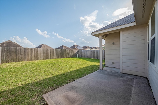 10434 Lake Of The Ozarks Dr, Humble, TX 77396 - fenced backyard with a patio area